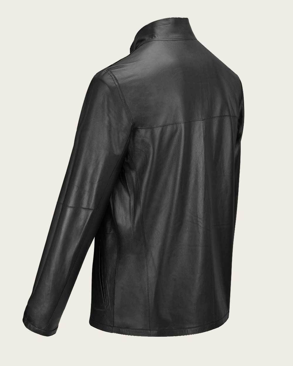 HJ408CB - Cuadra black western cowboy jacket for men