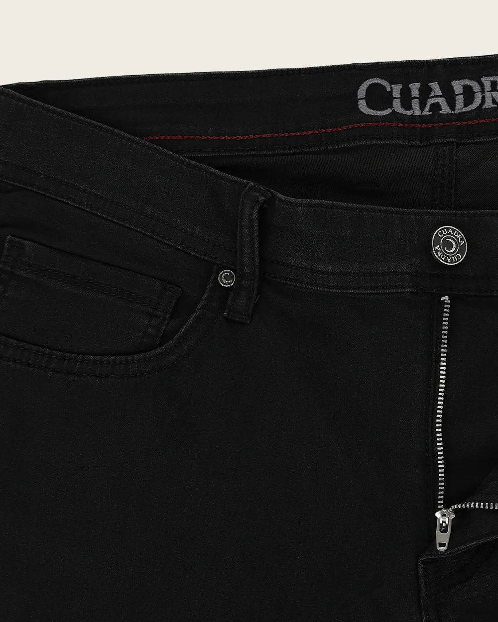 J00LP27 - Cuadra denim black ultimate comfort jeans for men