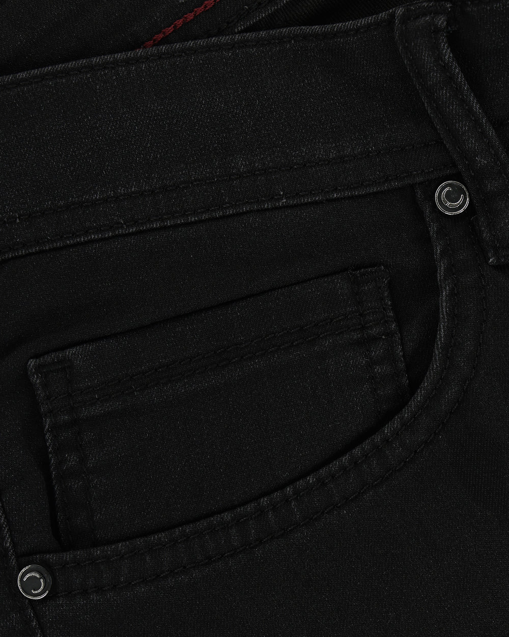 J00LP27 - Cuadra denim black ultimate comfort jeans for men