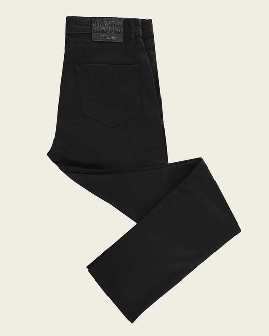 J1300121 - Cuadra denim black ultimate comfort stretch denim jeans for men