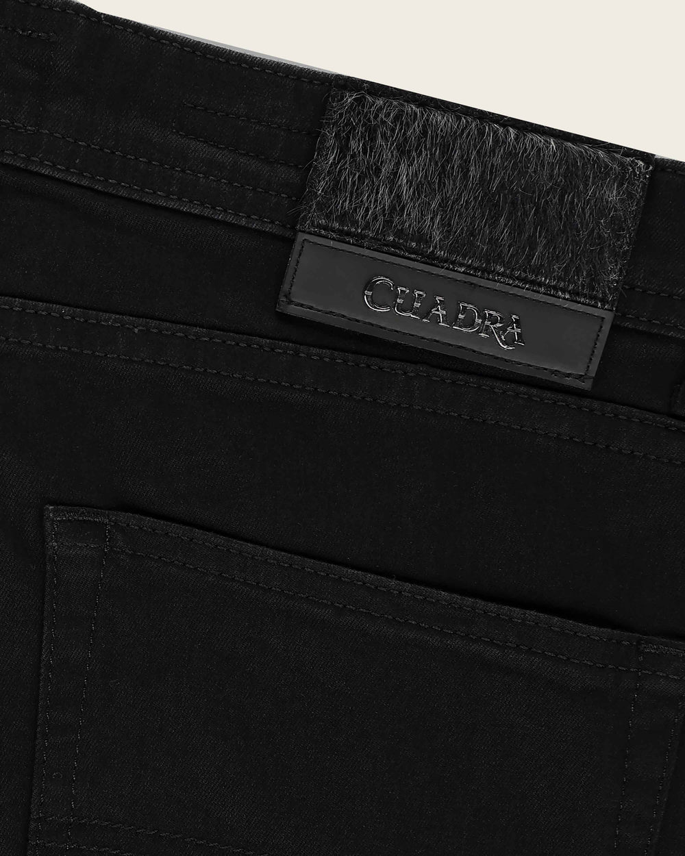 J1300121 - Cuadra denim black ultimate comfort stretch denim jeans for men