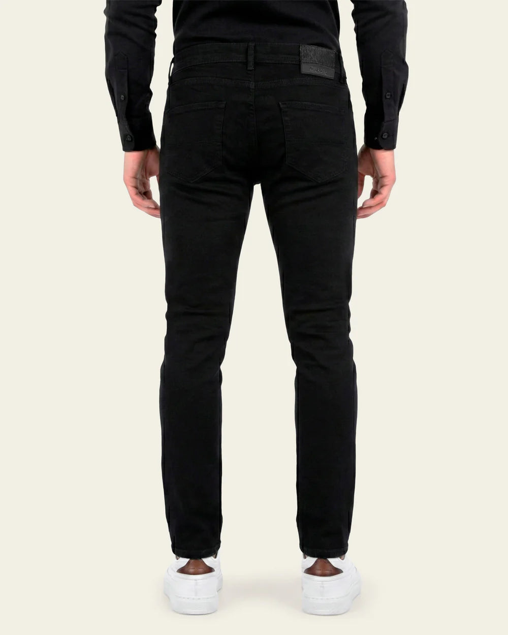 J1300121 - Cuadra denim black ultimate comfort stretch denim jeans for men