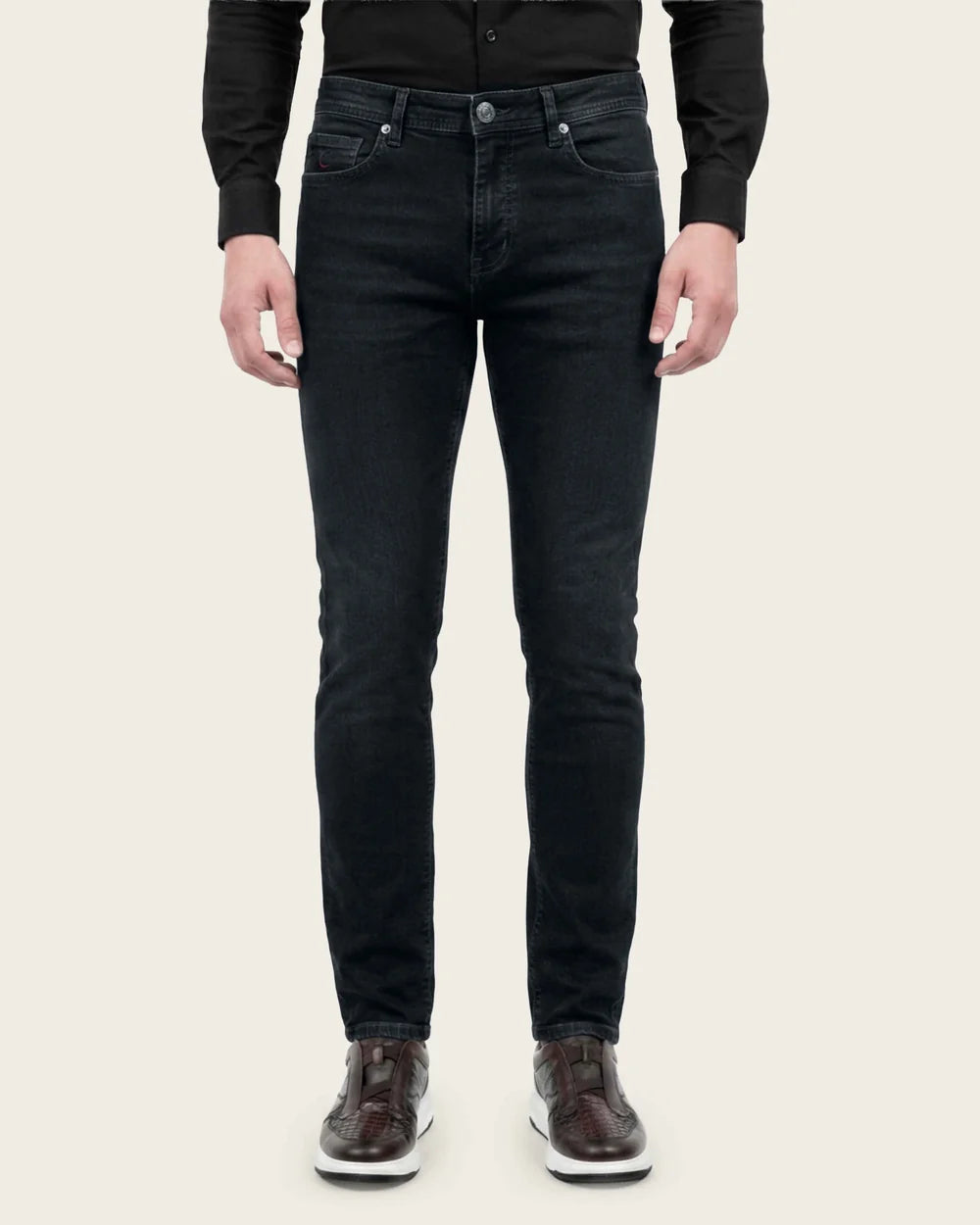 J1300321 - Cuadra navy ultimate comfort jeans for men