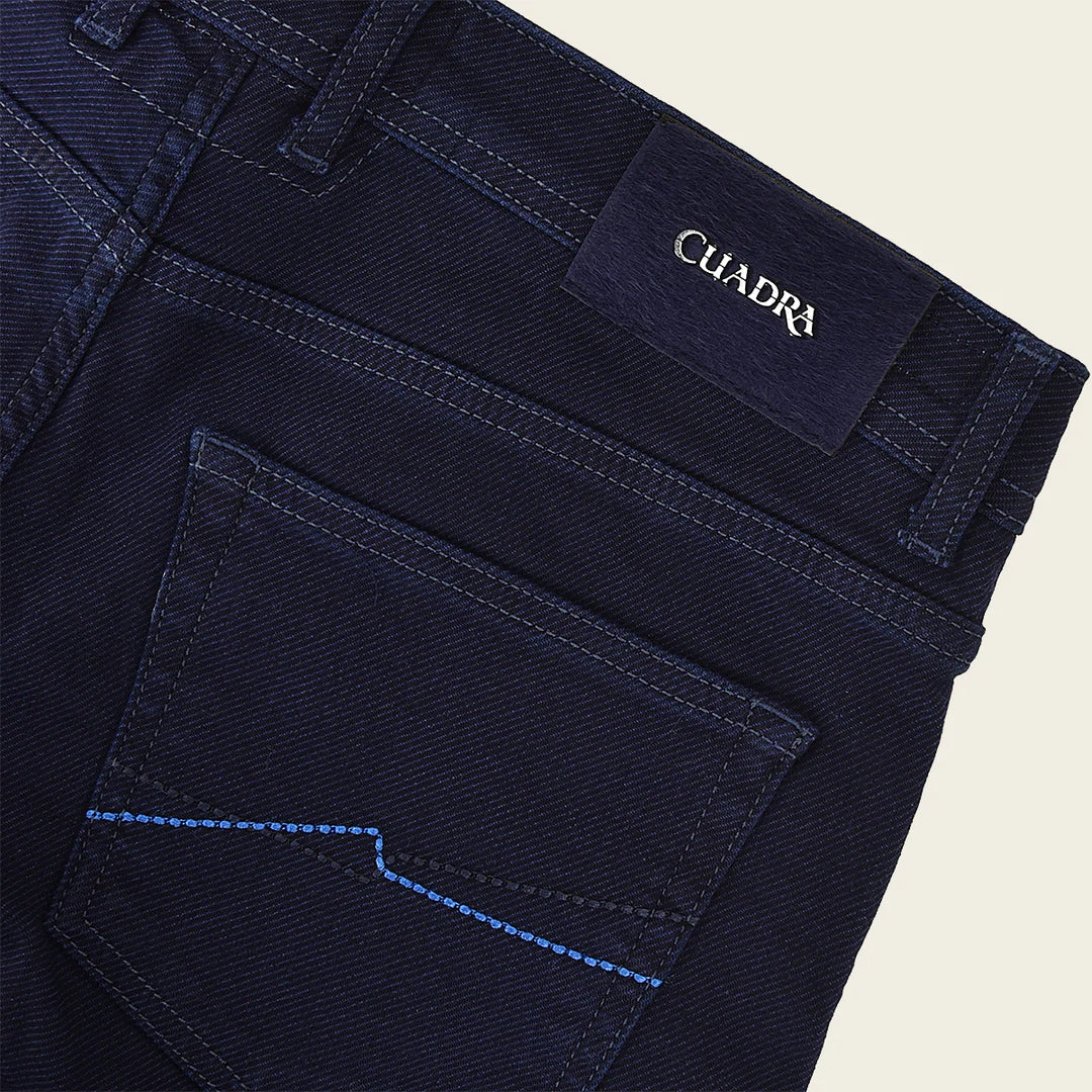 J230014 - Cuadra Navy Ultimate Comfort Stretch Denim Jeans for Men