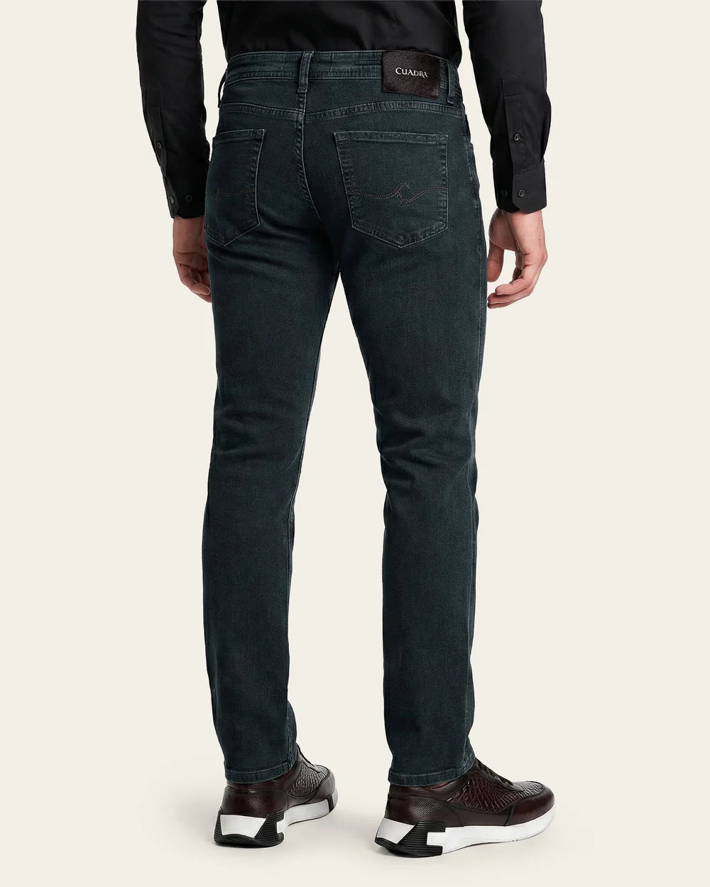 J300318 - Cuadra khaki ultimate comfort jeans for men