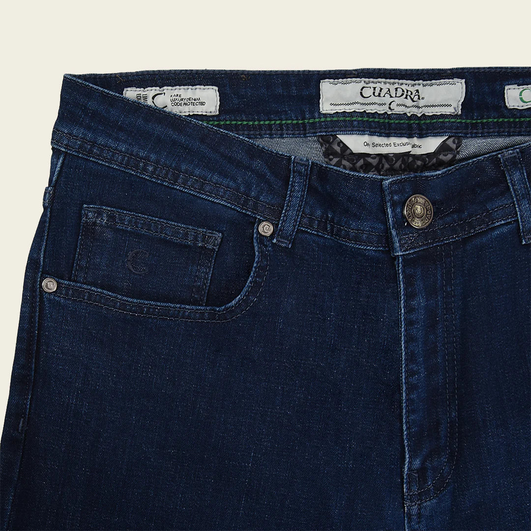 J300436 - Cuadra denim navy ultimate comfort jeans for men