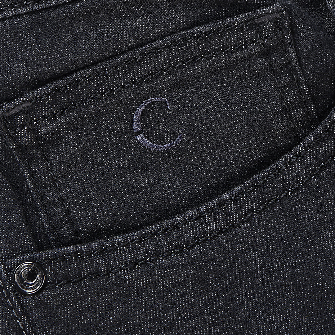 JN30022 - Cuadra Black Ultimate Comfort Stretch Denim Jeans for Men