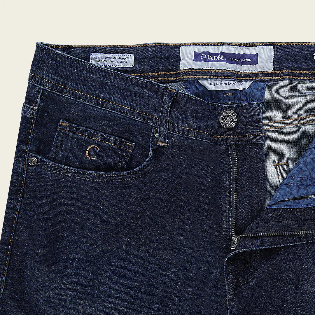 JN30024 - Cuadra indigo ultimate comfort stretch denim jeans for men