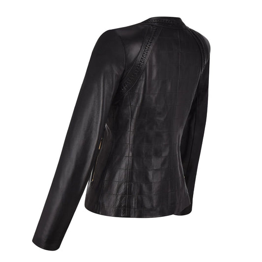 M275BOB - Cuadra black western fashion lambskin leather jacket for women-Kuet.us - Cuadra Boots - Western Cowboy, Casual Fashion and Dress Boots