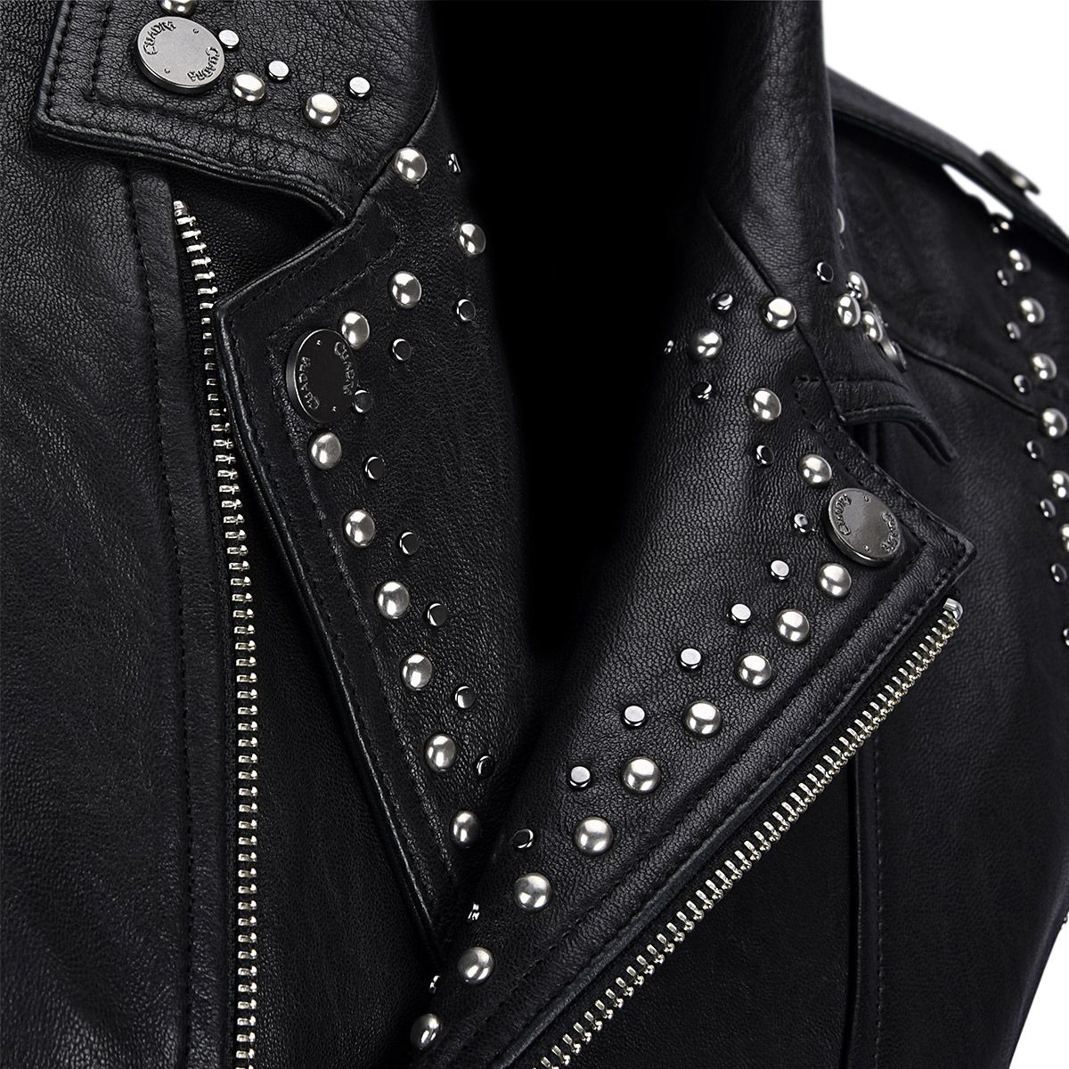 M286COC - Cuadra black dress fashion cowhide leather vest for women-Kuet.us