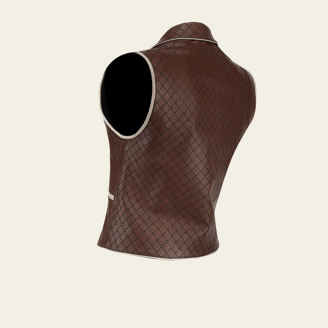 M371COC - Cuadra honey dress casual fashion leather jacket for women