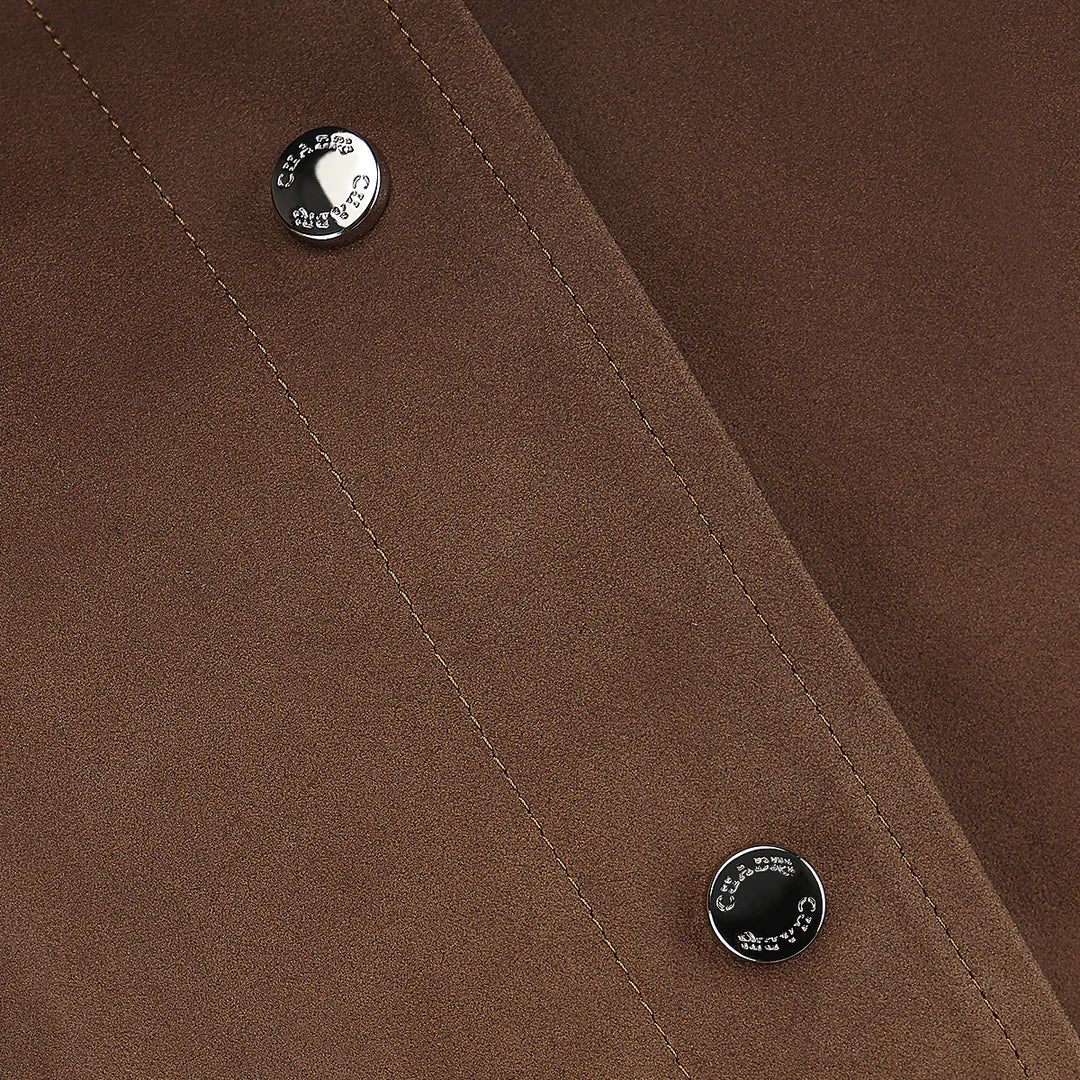 M374BOB - Cuadra honey dress casual fashion leather jacket for women