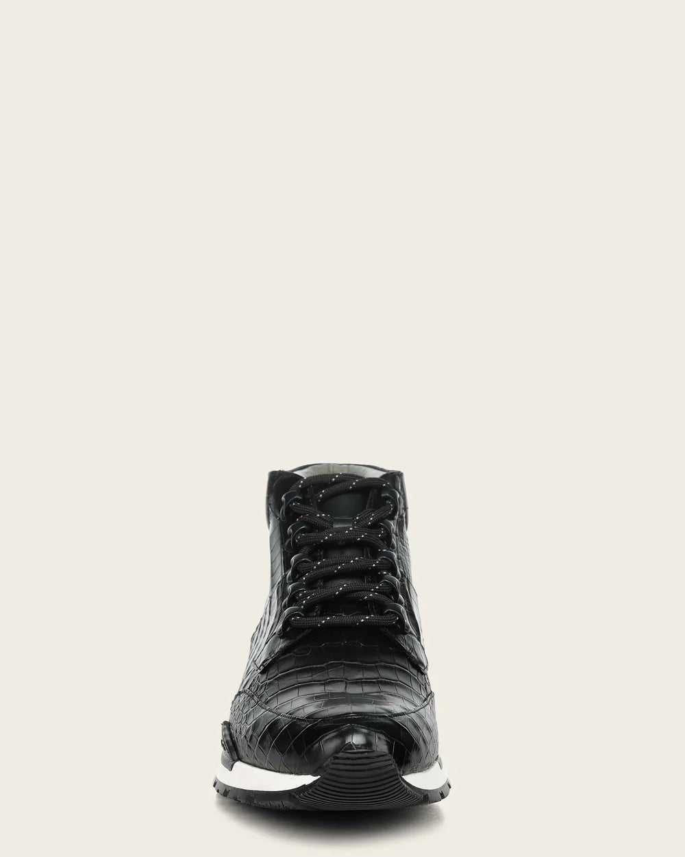 N02LPLP - Cuadra Black Genuine Alligator Leather Sneaker Boots for Men