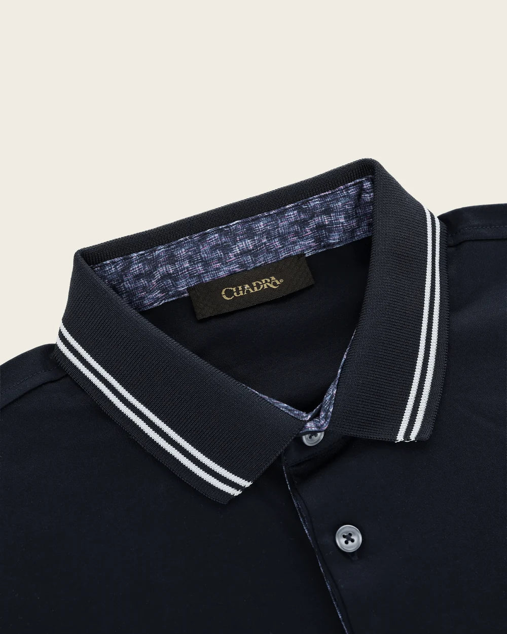 PL70134 - Cuadra navy cotton tee shirt for men