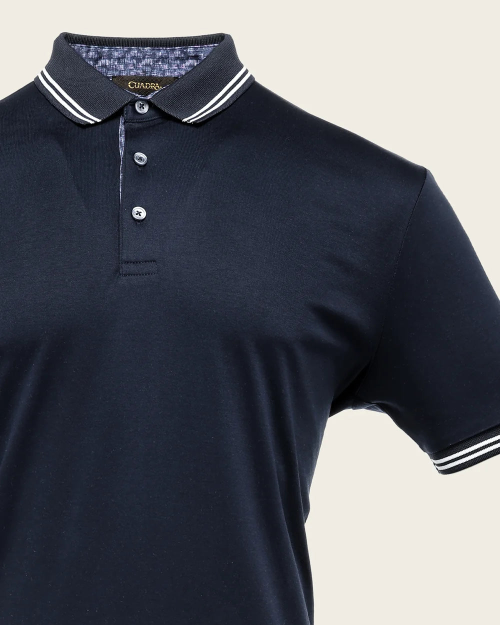 PL70134 - Cuadra navy cotton tee shirt for men