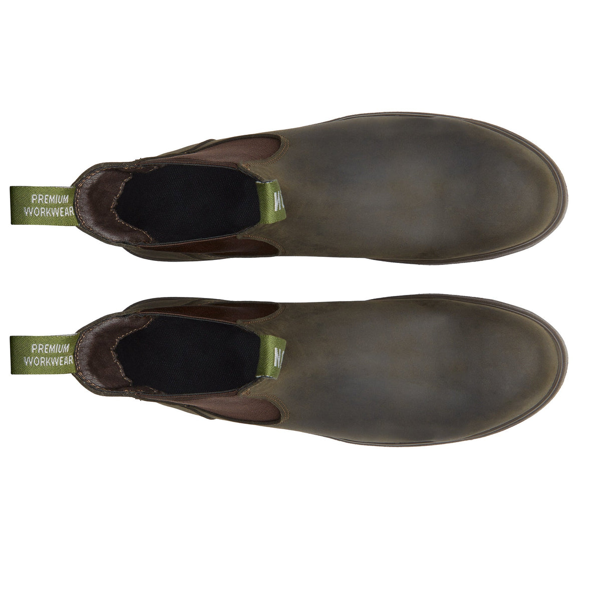 Proxon - Dark Olive Work Composite Toe Chelsea Boots for Men