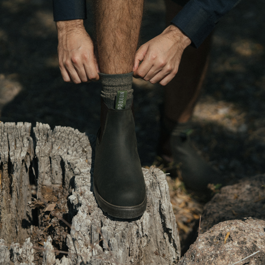 Proxon - Gray Lightweight Comfortable Soft Toe Chelsea Boots for Men