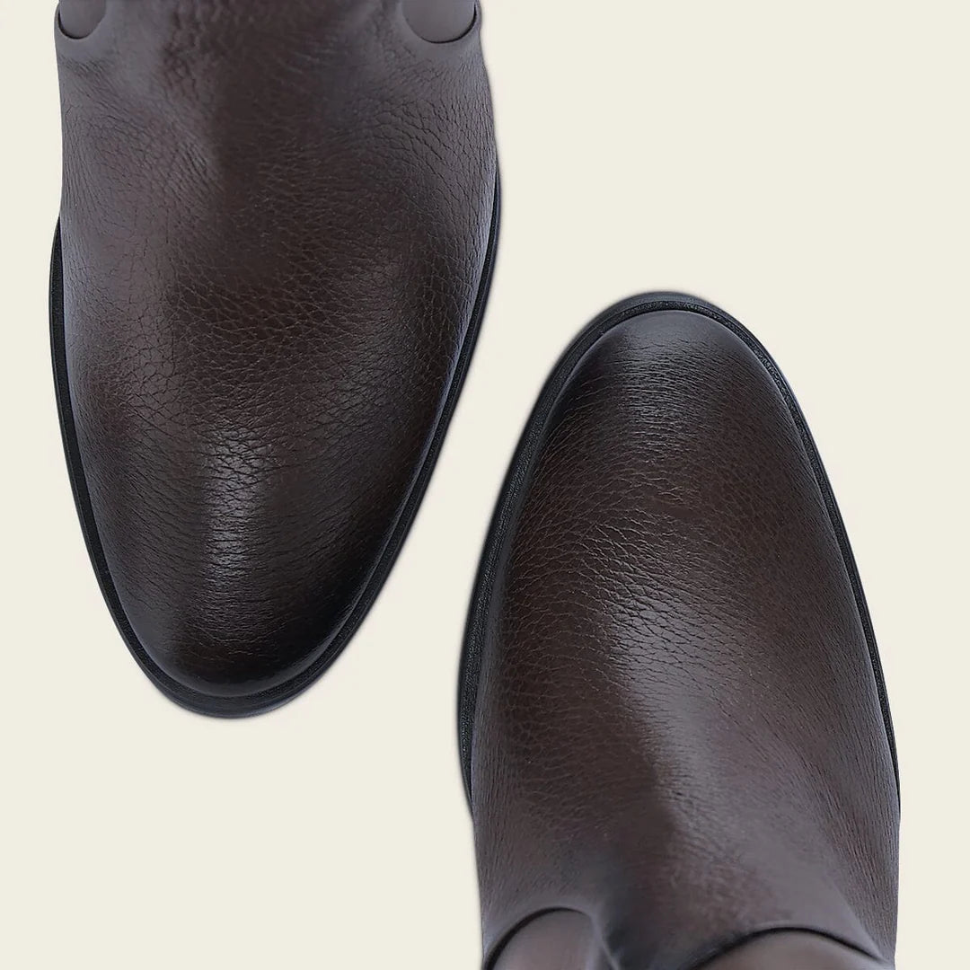 T40VNRS - Cuadra brown western cowgirl cowhide leather boots for women