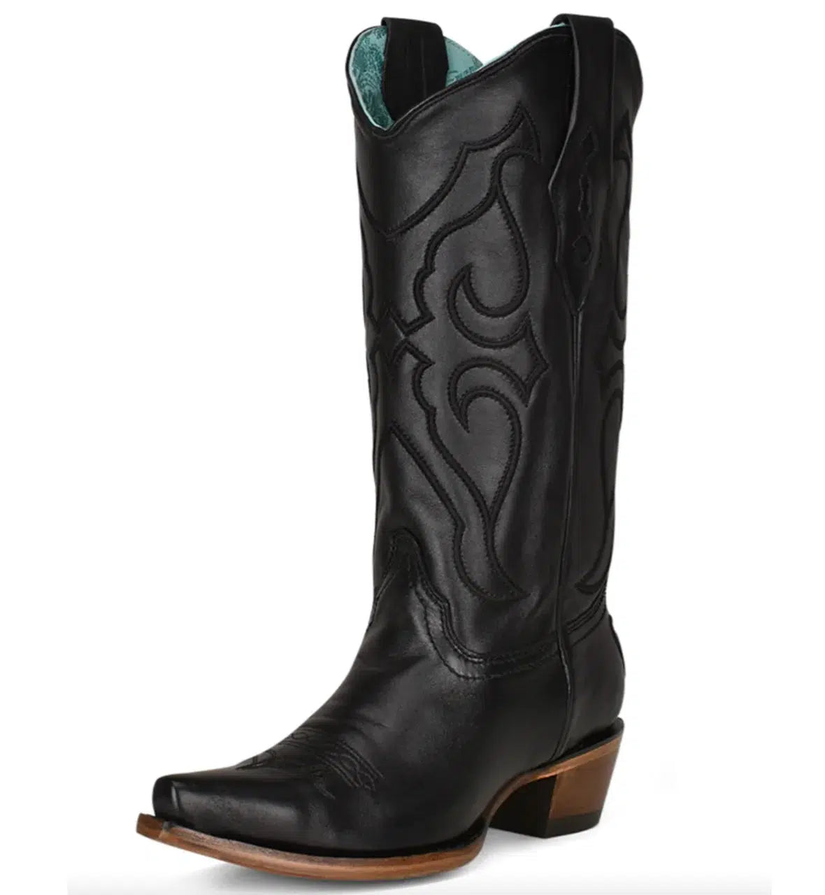 Z5072 - M Corral Black western cowgirl leather boots for women
