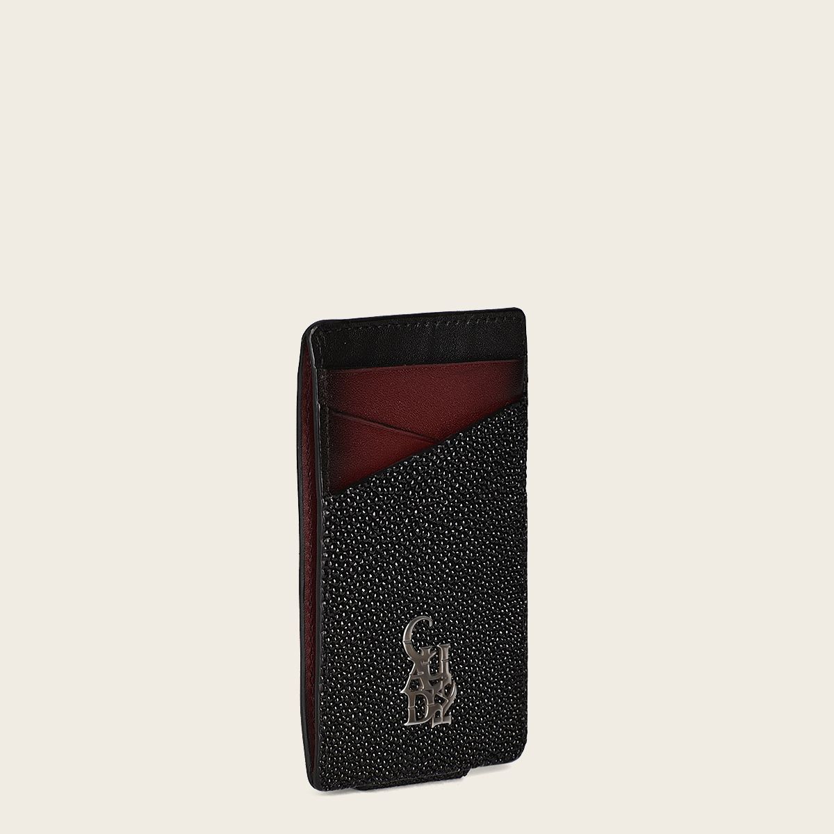 BC013MA - Cuadra chocolate fashion stingray cardholder