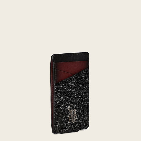 BC013MA - Cuadra Chocolate Fashion Stingray Cardholder