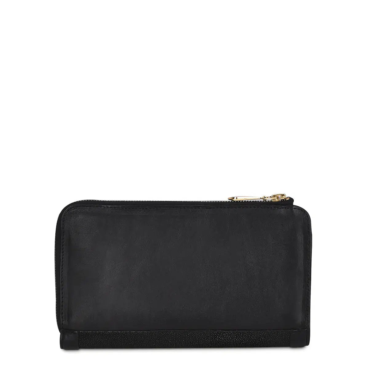BD224MA - Cuadra black fashion stingray bifold wallet for women-Kuet.us