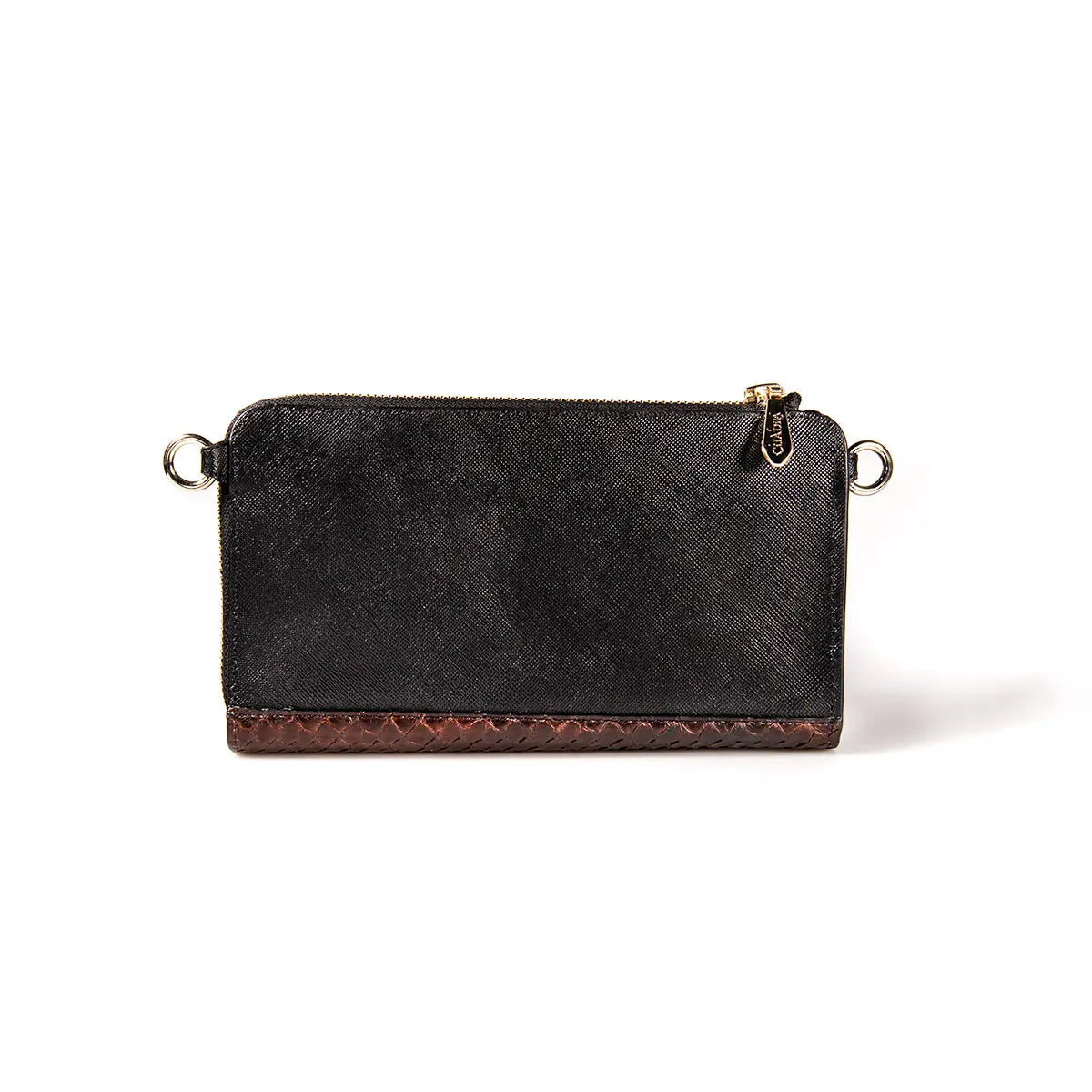 BD229PI - Cuadra brown casual fashion python wristlet wallet for woman-CUADRA-Kuet-Cuadra-Boots