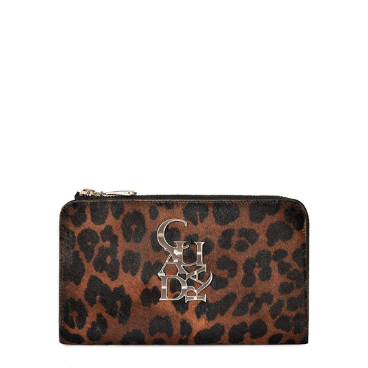BD231RS - Cuadra brown fashion cowhide leather wallet for woman-Kuet.us