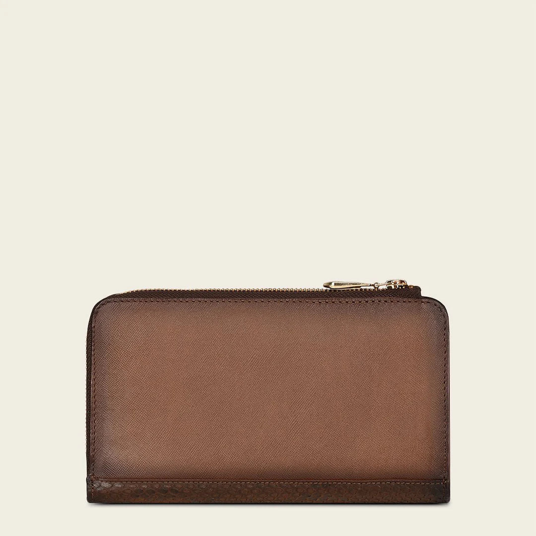 BD235PI - Cuadra Black Casual Fashion Bifold Wallet Clutch for Woman