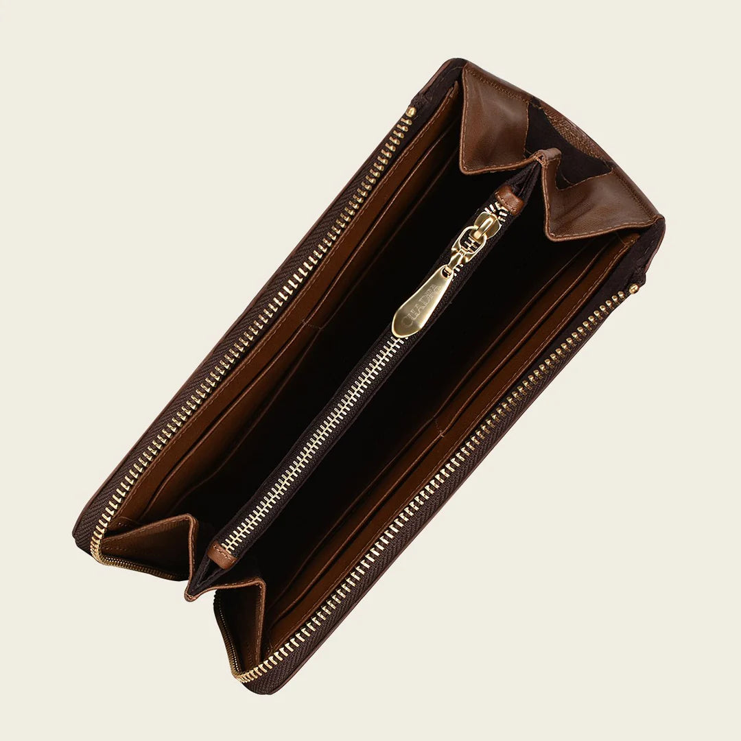 BD235PI - Cuadra Black Casual Fashion Bifold Wallet Clutch for Woman