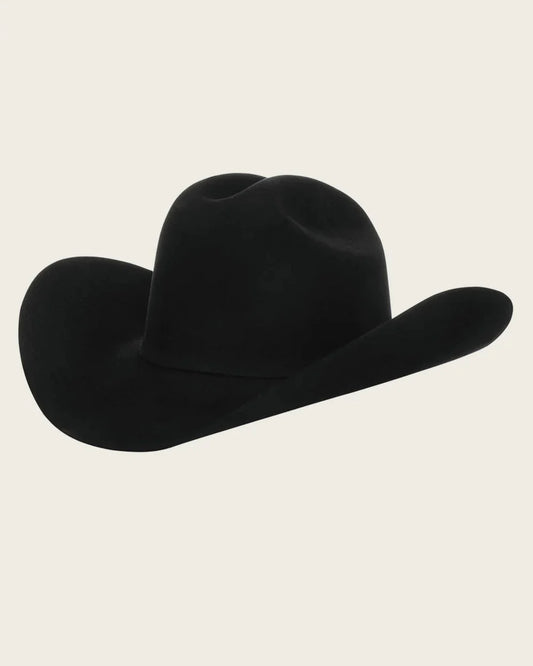 S02034P - Cuadra 50X Black beaver fur hat with fish leather