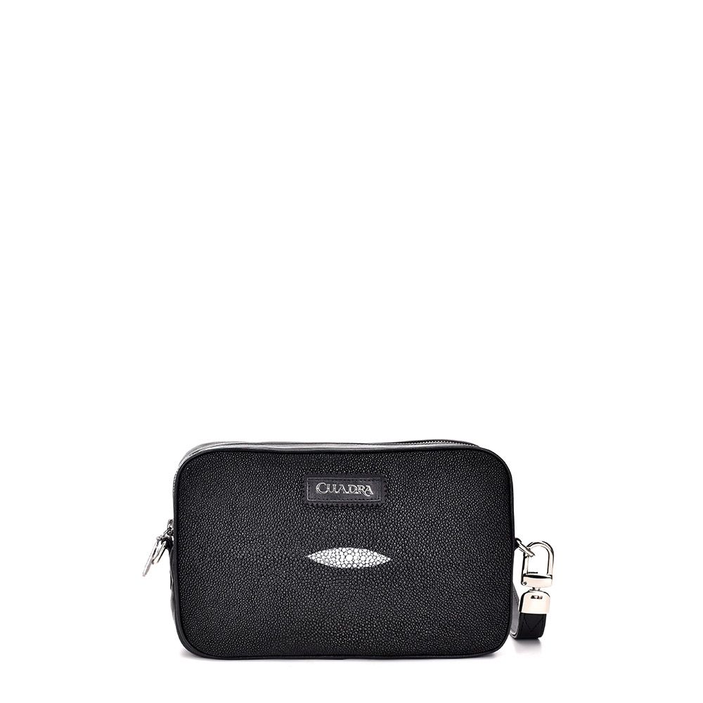 BO321MA - Cuadra black fashion stingray purse handbag for women / men-CUADRA-Kuet-Cuadra-Boots