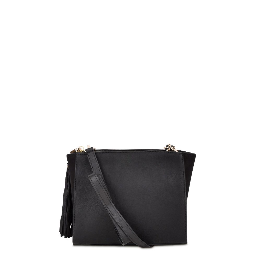 BO331MA - Cuadra black casual fashion stingray shoulder bag for women-Kuet.us