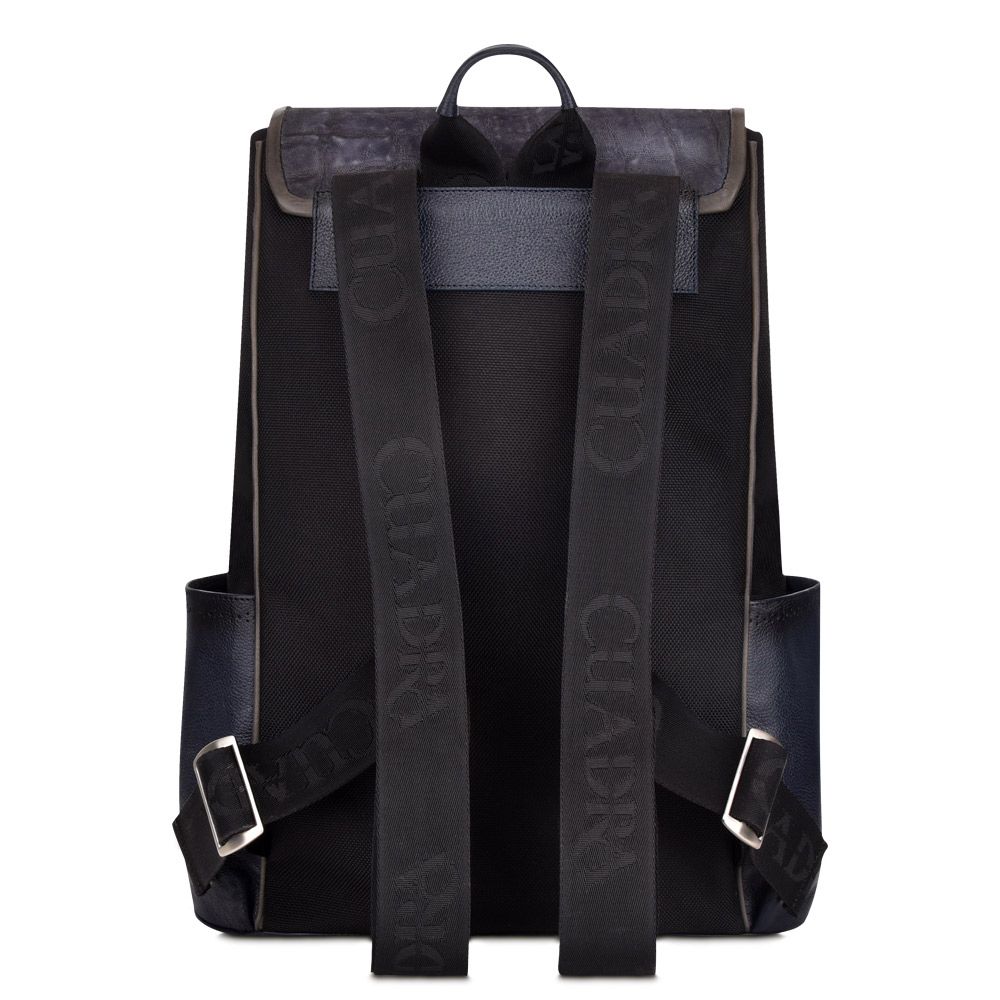 BO444EL - Cuadra dusty navy fashion elephant backpack for men or women-Kuet.us