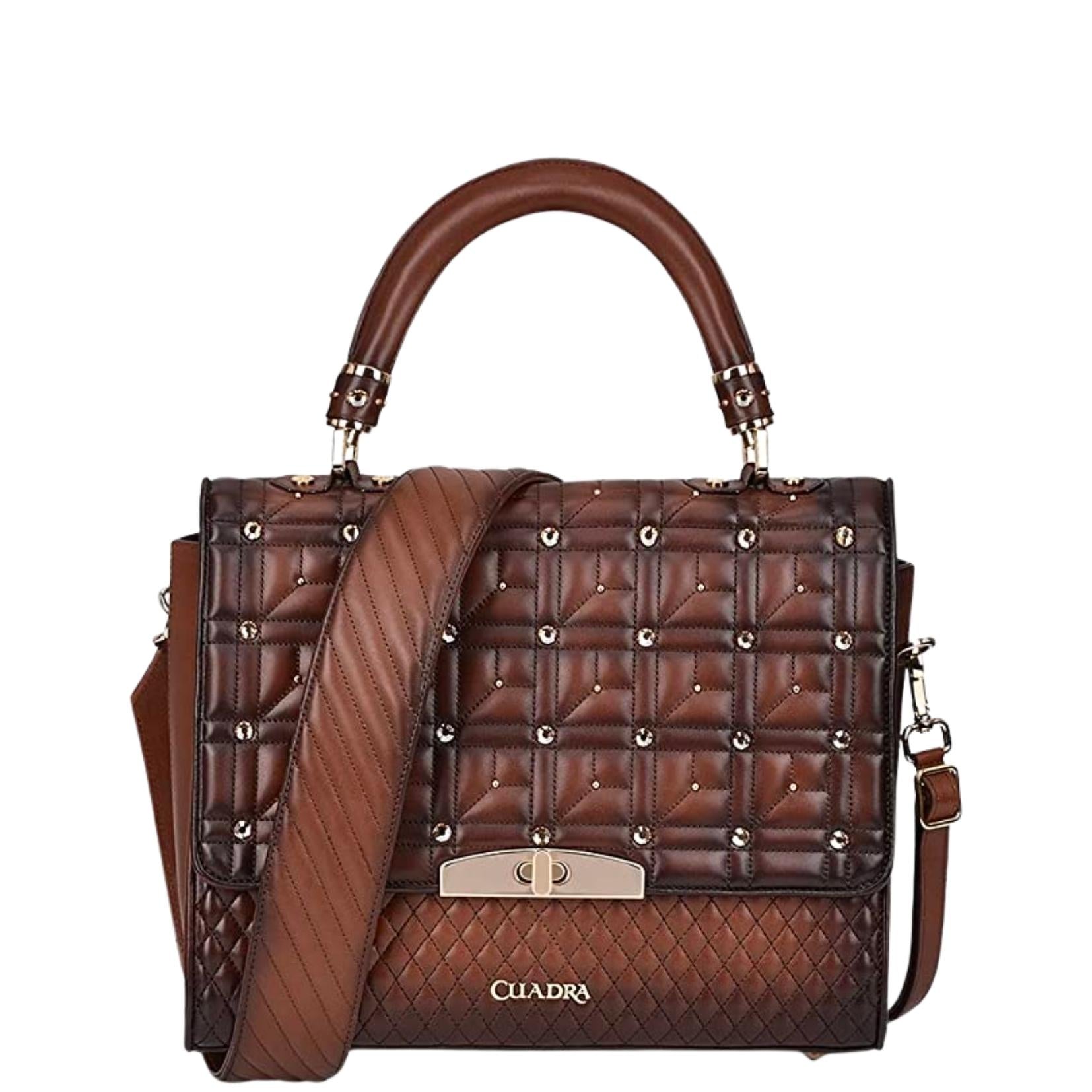 BOD07RS - Cuadra honey casual fashion cowhide leather messenger bag for women-CUADRA-Kuet-Cuadra-Boots