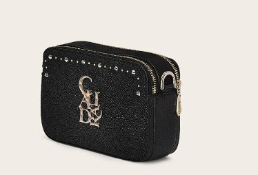 BOD0GMA - Cuadra black fashion stingray bag for women