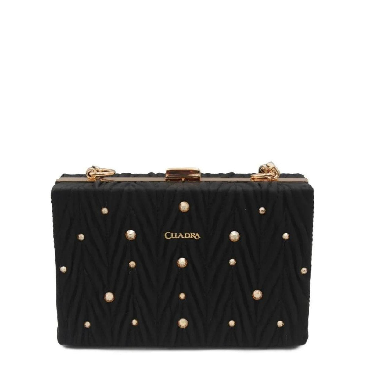 BOD20BO - Cuadra black casual fashion leather crossbody bag for women-Kuet.us