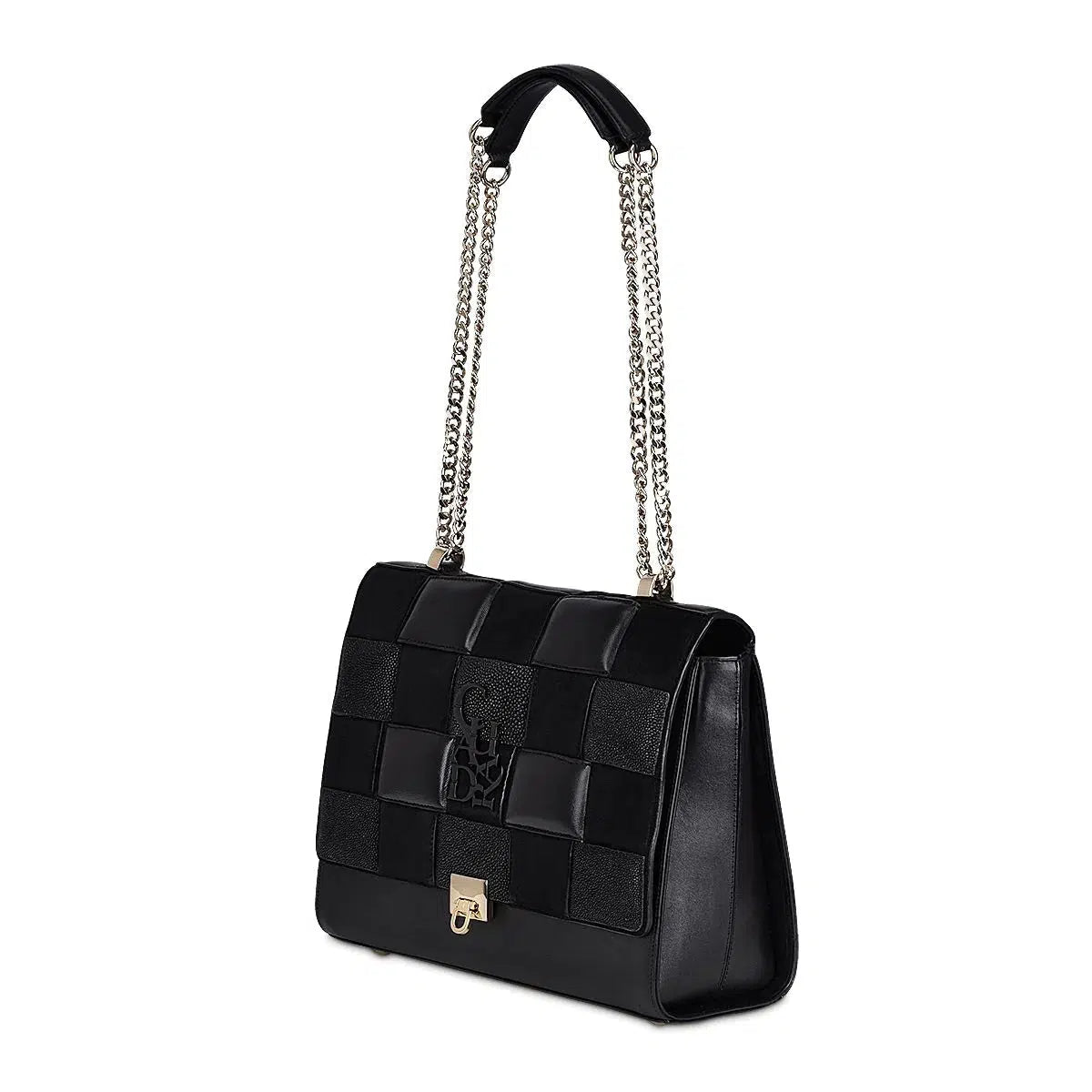 BOD22MA - Cuadra black dress fashion stingray shoulder bag for women-Kuet.us