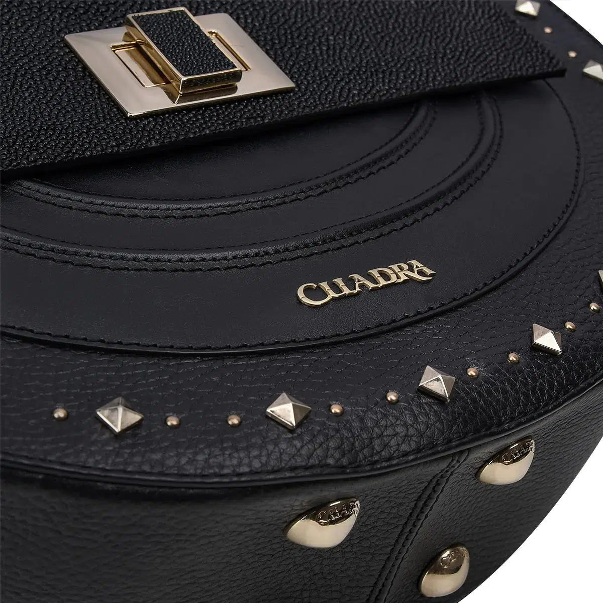 BOD46MA - Cuadra black fashion stingray crossbody bag for women-Kuet.us