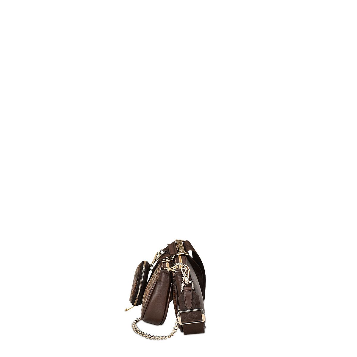 BOD51PI - Cuadra brown western fashion python tote bag for women-Kuet.us