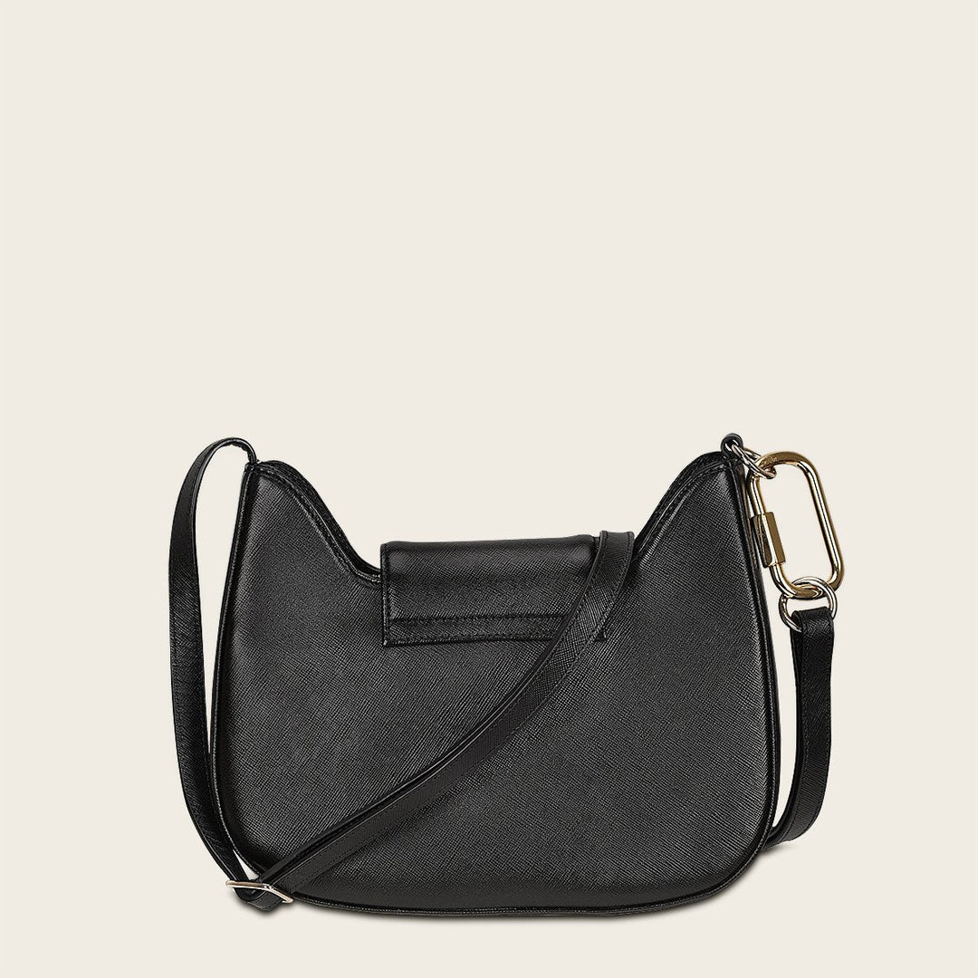 BOD88MA - Cuadra black fashion stingray crossbody bag for women-Kuet.us