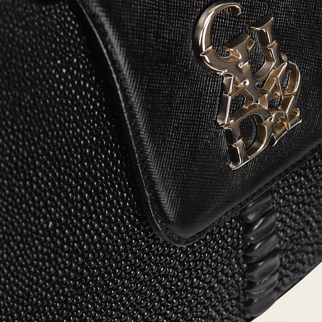 BOD88MA - Cuadra black fashion stingray crossbody bag for women