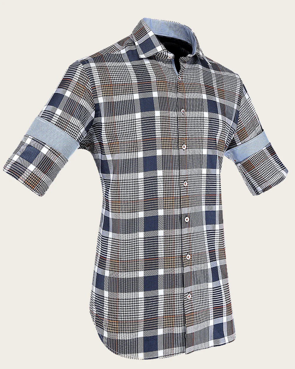 CM0S341 - Cuadra multi fashion western long sleeve cotton shirt for men