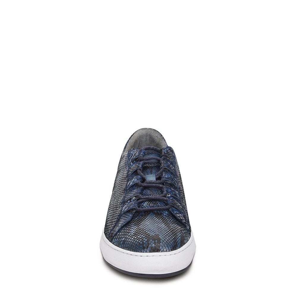 C22PBPB - Cuadra blue casual fashion python sneakers for men-FRANCO CUADRA-Kuet-Cuadra-Boots