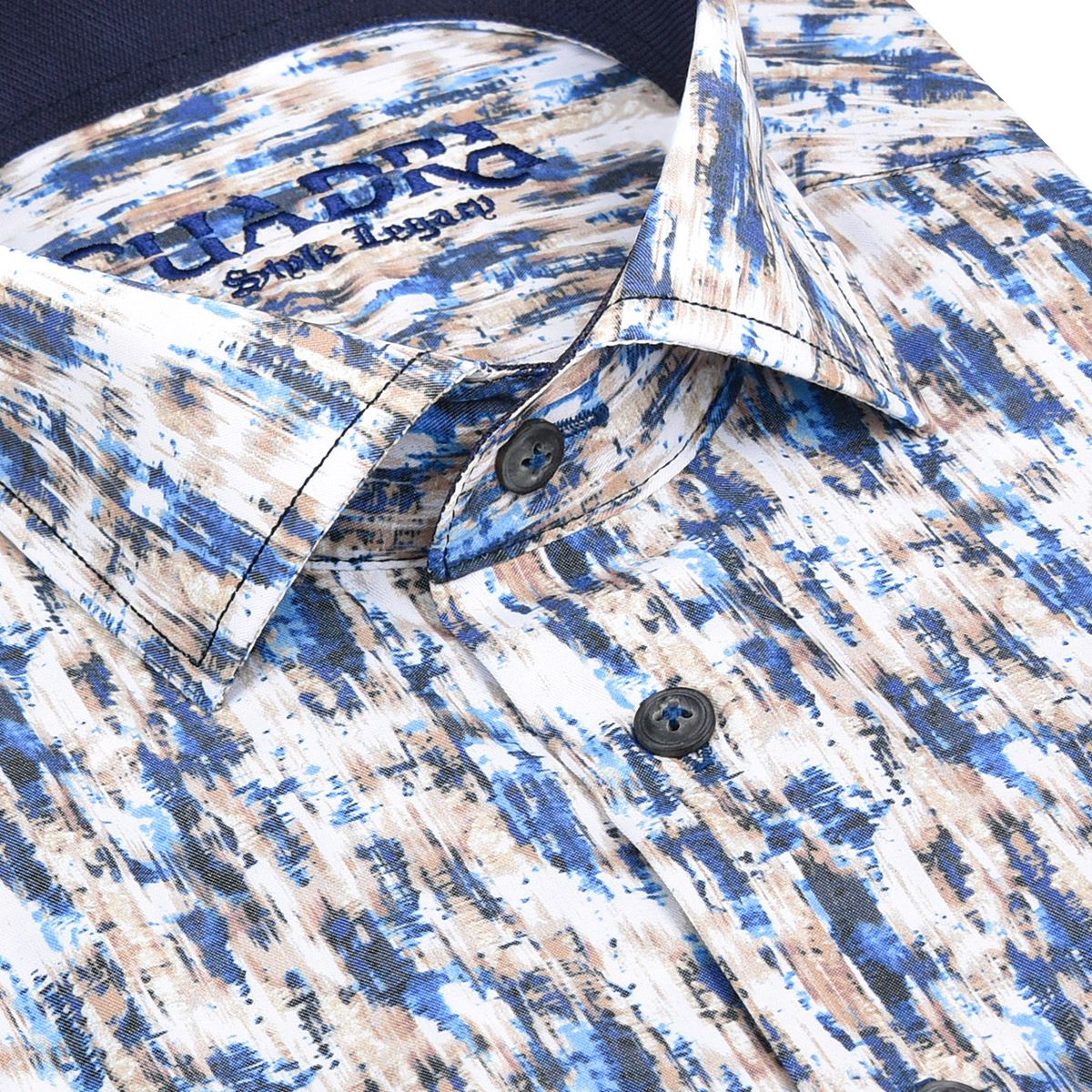 CM00361 - Cuadra multicolor fashion western long sleeve cotton shirt for men-Kuet.us