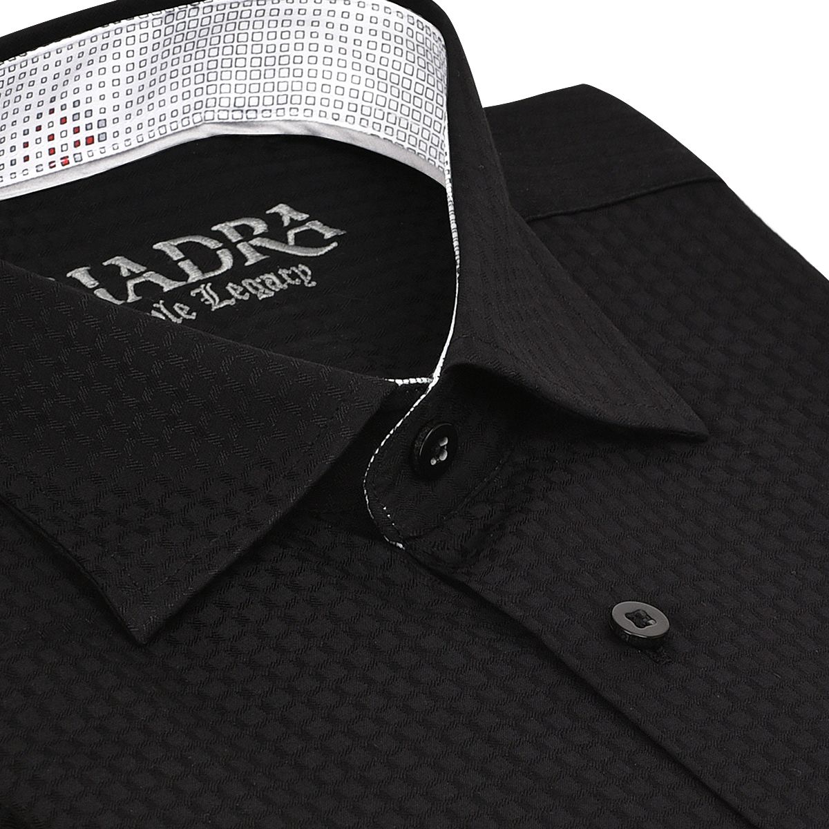 CM04600 - Cuadra black casual fashion short sleeve cotton shirt-Kuet.us