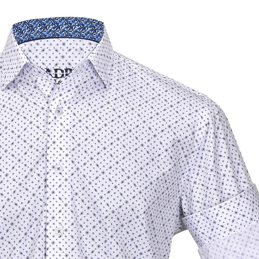 CM04601 - Cuadra white casual fashion long sleeve cotton shirt-Kuet.us