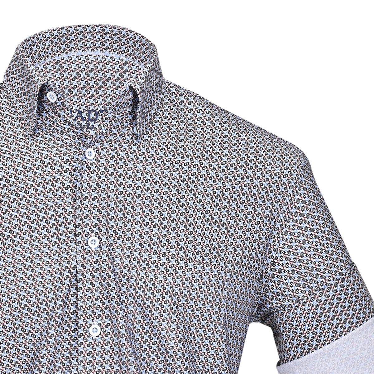 CM46113 - Cuadra multicolor fashion western long sleeve cotton shirt for men-Kuet.us