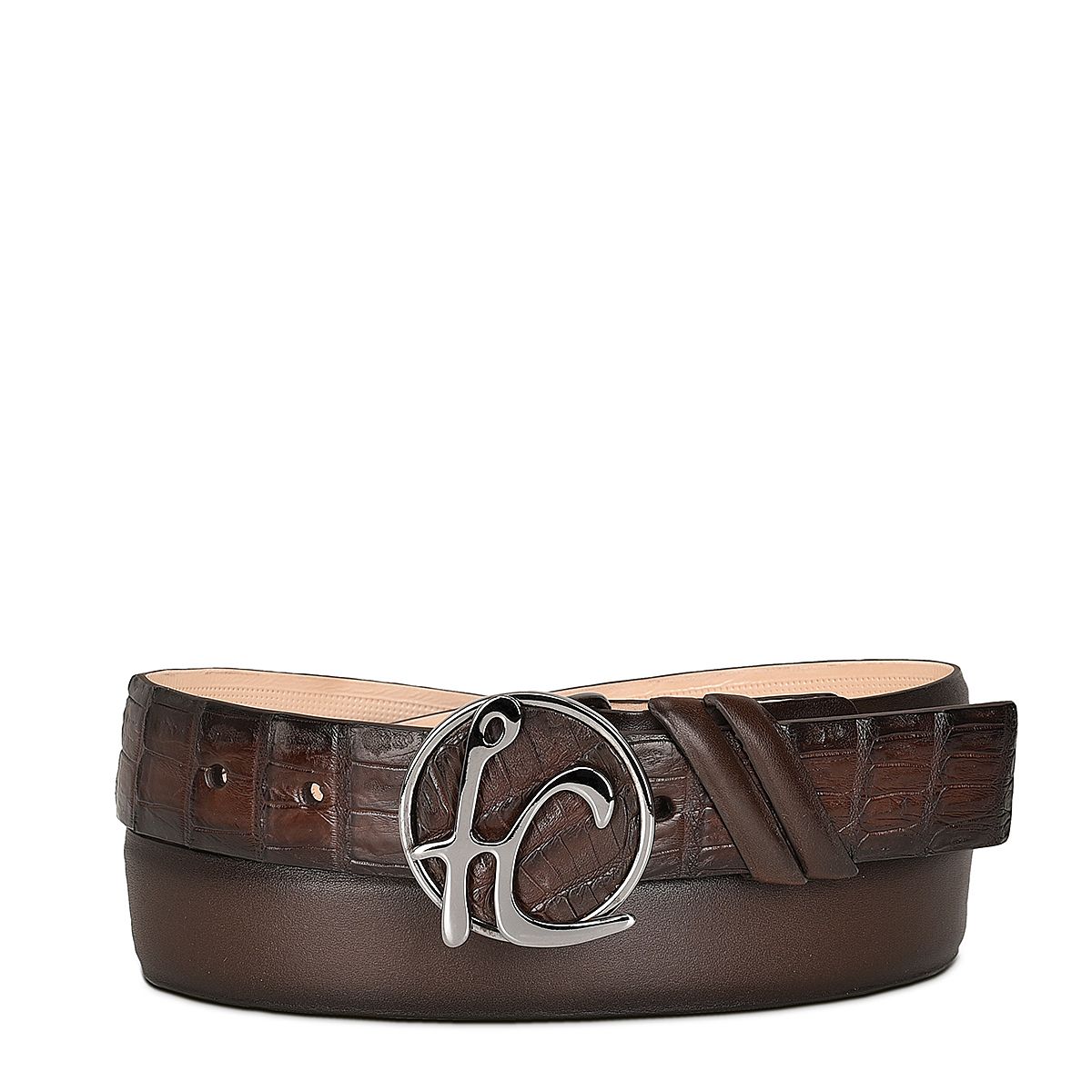 CS537FC - Cuadra brown casual fashion fuscus belt for men-Kuet.us