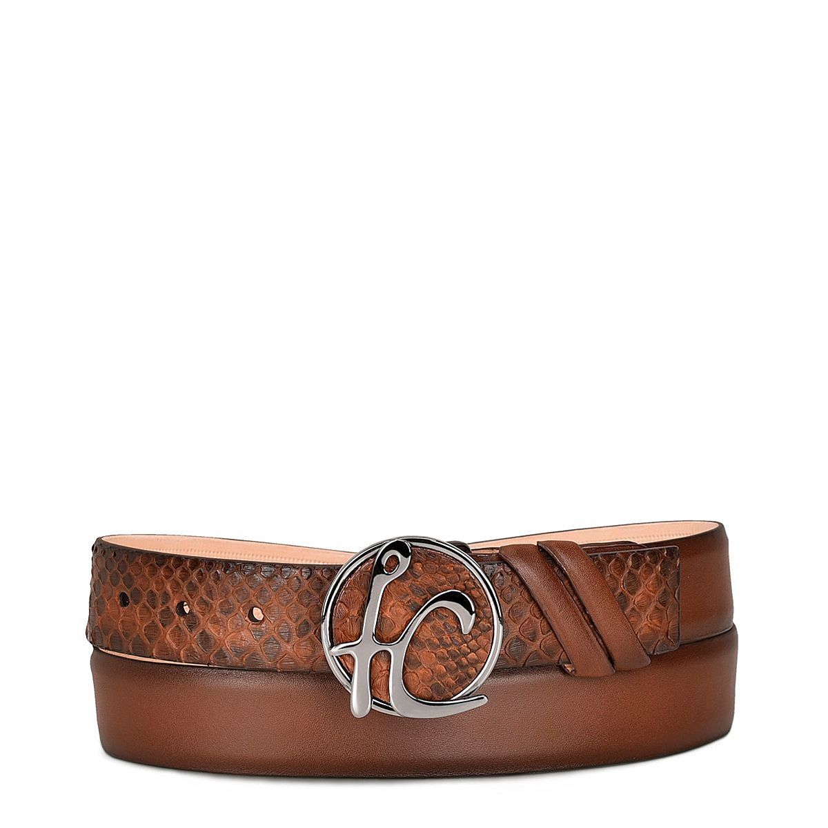 CS537PI - Cuadra honey casual fashion python belt for men – Kuet.us